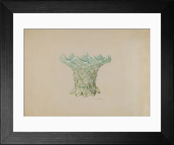 Framed Print : Vase, c. 1936. Creator: Robert Stewart Framed Print : Vase, c. 1936. Creator: Robert Stewart