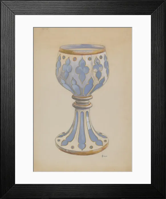 Framed Print : Vase, c. 1936. Creator: Robert Stewart Framed Print : Vase, c. 1936. Creator: Robert Stewart