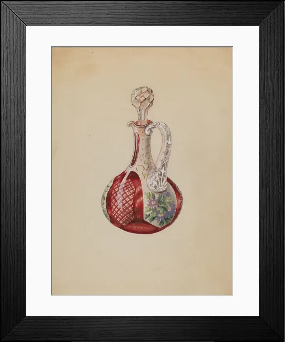 Framed Print : Vinegar Cruet, c. 1936. Creator: Robert Stewart Framed Print : Vinegar Cruet, c. 1936. Creator: Robert Stewart