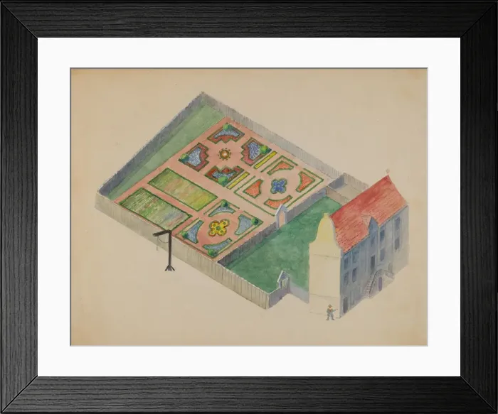 Framed Print : Stuyvesants Great House, c. 1936. Creator: George Stonehill Framed Print : Stuyvesants Great House, c. 1936. Creator: George Stonehill