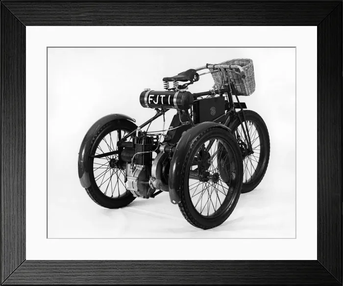 Framed Print : 1898 De Dion tricycle. Creator: Unknown Framed Print : 1898 De Dion tricycle. Creator: Unknown