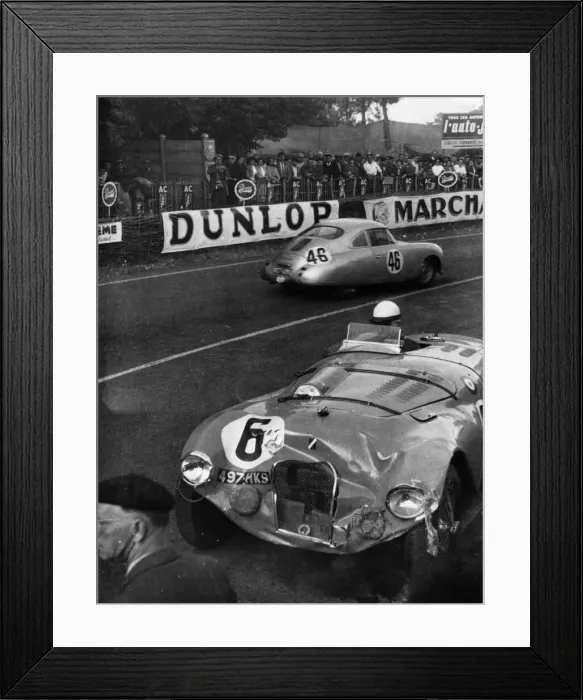 Framed Print : Crashed Talbot Lago of Andre Chambas, Le Mans 24 Hour Race, France, 1953 Framed Print : Crashed Talbot Lago of Andre Chambas, Le Mans 24 Hour Race, France, 1953