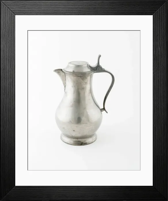 Framed Print : Flagon, Lille, Mid 19th century. Creator: Caron aLille Framed Print : Flagon, Lille, Mid 19th century. Creator: Caron aLille