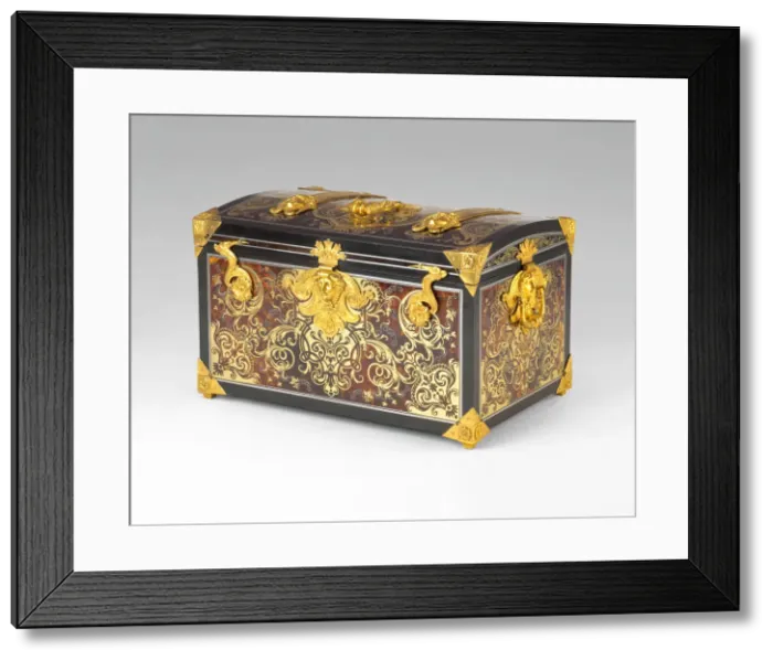 Framed Print : Coffer, France, 1700 / 20. Creator: Andre-Charles Boulle the Elder Framed Print : Coffer, France, 1700 / 20. Creator: Andre-Charles Boulle the Elder