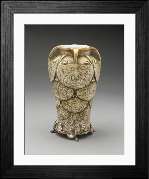 Framed Print : Vase, Austria, c. 1900. Creator: Ernst Wahliss Framed Print : Vase, Austria, c. 1900. Creator: Ernst Wahliss