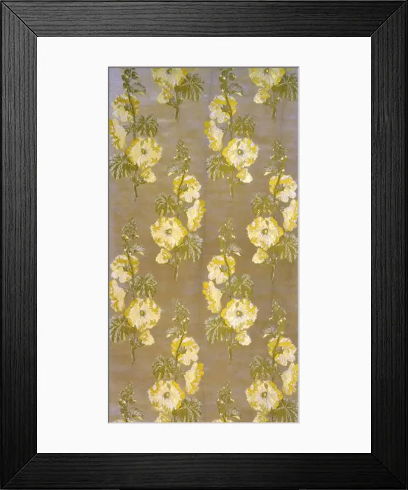 Framed Print : Panel from a Skirt, France, c. 1890. Creator: Unknown Framed Print : Panel from a Skirt, France, c. 1890. Creator: Unknown