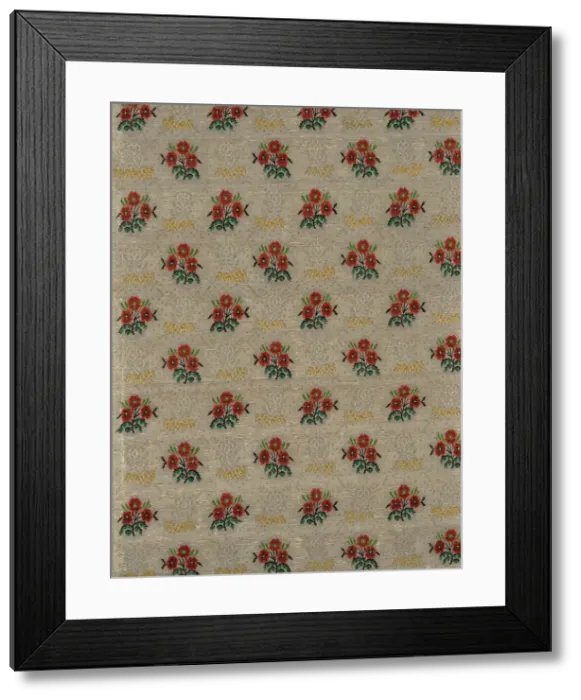 Framed Print : Panel, France, 1760 / 65. Creator: Unknown Framed Print : Panel, France, 1760 / 65. Creator: Unknown
