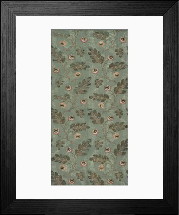 Framed Print : Panel, France, Early 18th century. Creator: Unknown Framed Print : Panel, France, Early 18th century. Creator: Unknown