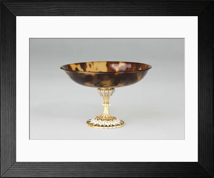 Framed Print : Tazza, France, c. 1850. Creator: Charles Duron
