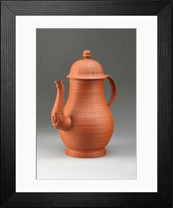 Framed Print : Coffee Pot, Burslem, c. 1770. Creator: Wedgwood Framed Print : Coffee Pot, Burslem, c. 1770. Creator: Wedgwood