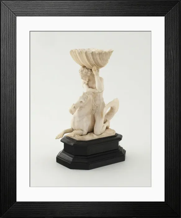Framed Print : Salt Cellar, Belgium, 1625 / 75. Creator: Unknown Framed Print : Salt Cellar, Belgium, 1625 / 75. Creator: Unknown