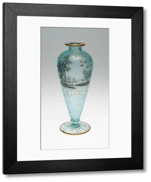 Framed Print : Vase, France, c. 1895. Creator: Daum Freres, Nancy Framed Print : Vase, France, c. 1895. Creator: Daum Freres, Nancy