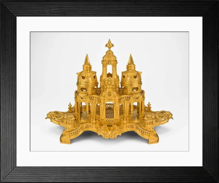 Framed Print : Table Centerpiece, London, 1768. Creator: Denis ReneGastecloux Framed Print : Table Centerpiece, London, 1768. Creator: Denis ReneGastecloux