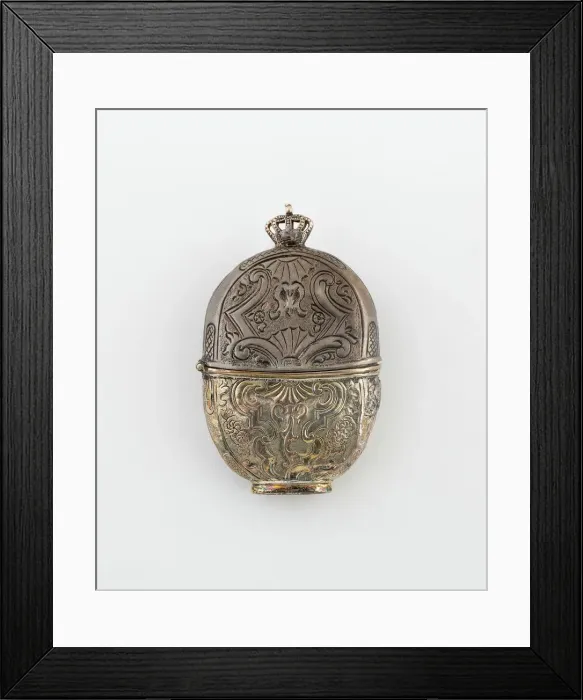 Framed Print : Match Safe, Denmark, c. 1830. Creator: Unknown Framed Print : Match Safe, Denmark, c. 1830. Creator: Unknown