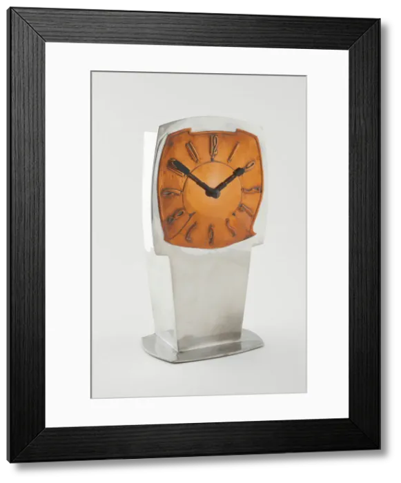 Framed Print : Shelf Clock, England, c. 1902. Creator: Archibald Knox Framed Print : Shelf Clock, England, c. 1902. Creator: Archibald Knox