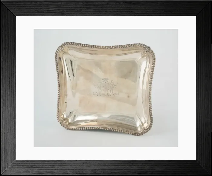 Framed Print : Dish, London, 1809. Creator: Unknown Framed Print : Dish, London, 1809. Creator: Unknown