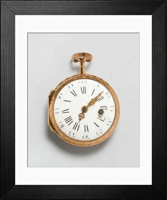 Framed Print : Watch, France, 1760. Creator: Jean Baptiste Baillon Framed Print : Watch, France, 1760. Creator: Jean Baptiste Baillon