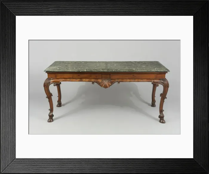 Framed Print : Table, London, c. 1720. Creator: Unknown Framed Print : Table, London, c. 1720. Creator: Unknown