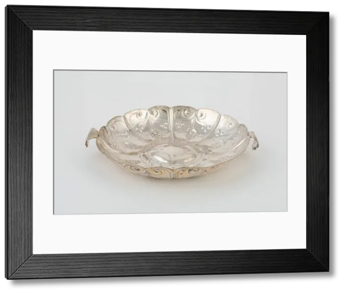 Framed Print : Sweetmeat Dish, England, 1631 / 32. Creator: Unknown Framed Print : Sweetmeat Dish, England, 1631 / 32. Creator: Unknown