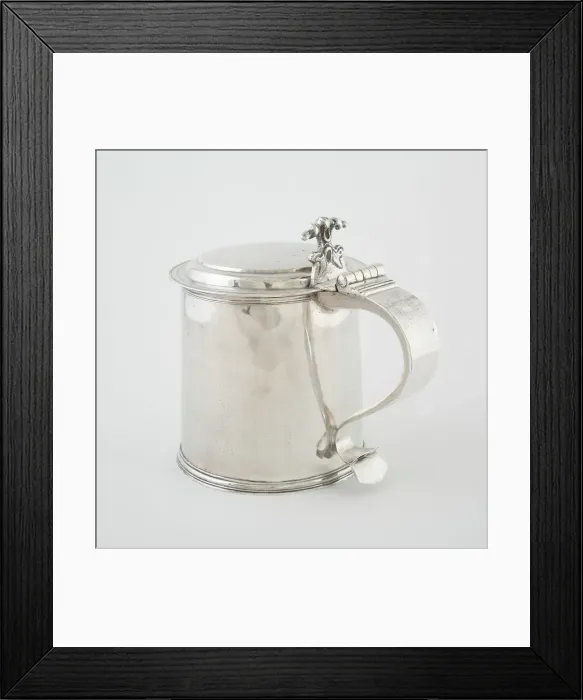 Framed Print : Tankard, London, 1680 / 81. Creator: Unknown Framed Print : Tankard, London, 1680 / 81. Creator: Unknown