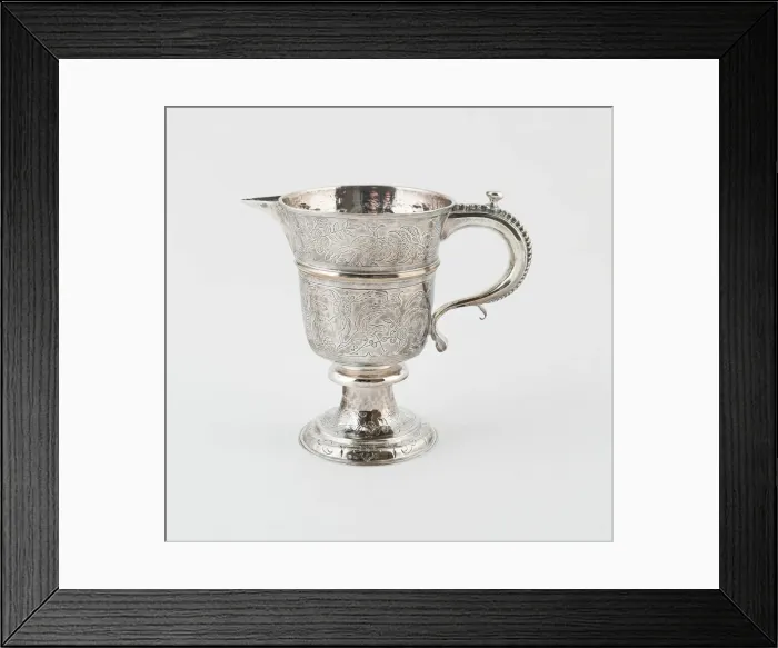 Framed Print : Goblet-Shaped Ewer, London, 1683. Creator: Unknown Framed Print : Goblet-Shaped Ewer, London, 1683. Creator: Unknown