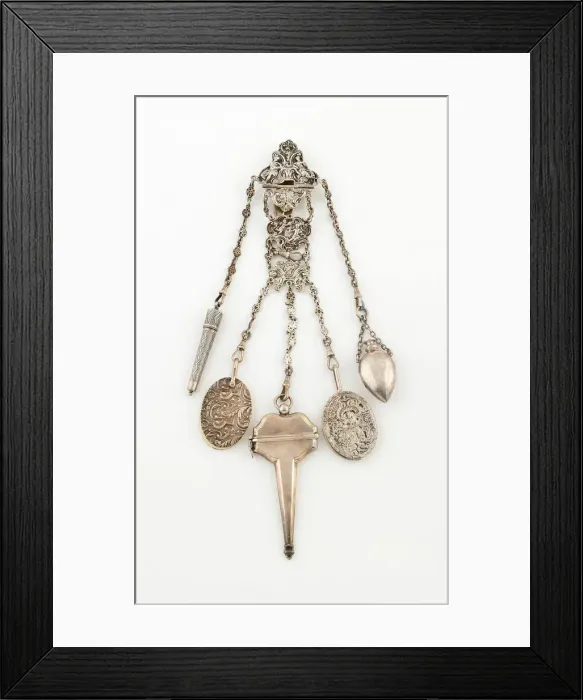 Framed Print : Chatelaine, London, 1901 / 04. Creator: Unknown Framed Print : Chatelaine, London, 1901 / 04. Creator: Unknown