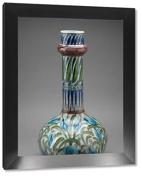 Vase, England, c. 1885. Creator: William de Morgan