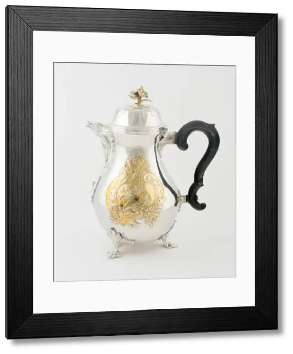 Framed Print : Coffee Pot, Sweden, c. 1780. Creator: Lorentz Lindegren Framed Print : Coffee Pot, Sweden, c. 1780. Creator: Lorentz Lindegren