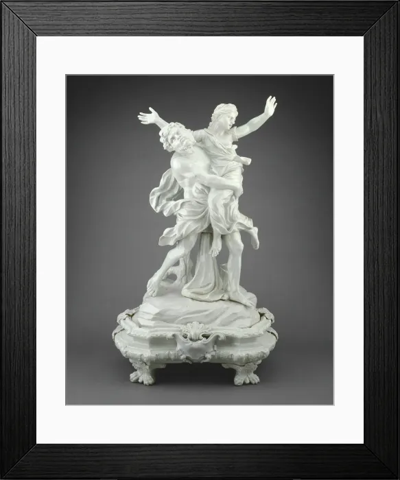 Framed Print : The Rape of Orithyia by Boreas, Italy, c. 1745. Creators: Doccia Porcelain Factory Framed Print : The Rape of Orithyia by Boreas, Italy, c. 1745. Creators: Doccia Porcelain Factory