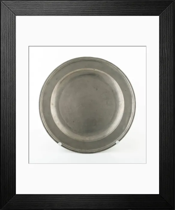 Framed Print : Plate, London, 1793 / 1801. Creator: Edgar, Curtis and Co Framed Print : Plate, London, 1793 / 1801. Creator: Edgar, Curtis and Co