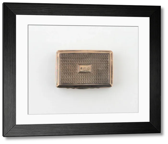 Framed Print : Vinaigrette, Birmingham, c. 1825 / 26. Creator: Edward Smith Framed Print : Vinaigrette, Birmingham, c. 1825 / 26. Creator: Edward Smith