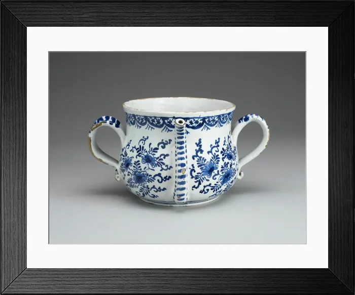 Framed Print : Posset Pot, England, 1700 / 25. Creator: Unknown Framed Print : Posset Pot, England, 1700 / 25. Creator: Unknown
