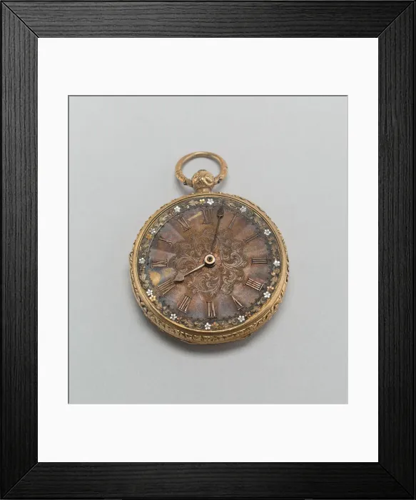 Framed Print : Watch, England, 1824 / 29. Creator: John Harrison Framed Print : Watch, England, 1824 / 29. Creator: John Harrison