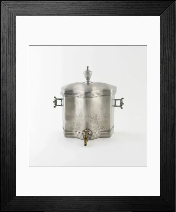 Framed Print : Wall Cistern with Spigot, Sankt Gallen, c. 1790. Creator: Heinrich Hiller II Framed Print : Wall Cistern with Spigot, Sankt Gallen, c. 1790. Creator: Heinrich Hiller II