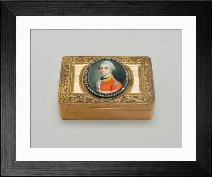 Framed Print : Snuff Box, London, 1818 / 19. Creator: James Scouler Framed Print : Snuff Box, London, 1818 / 19. Creator: James Scouler