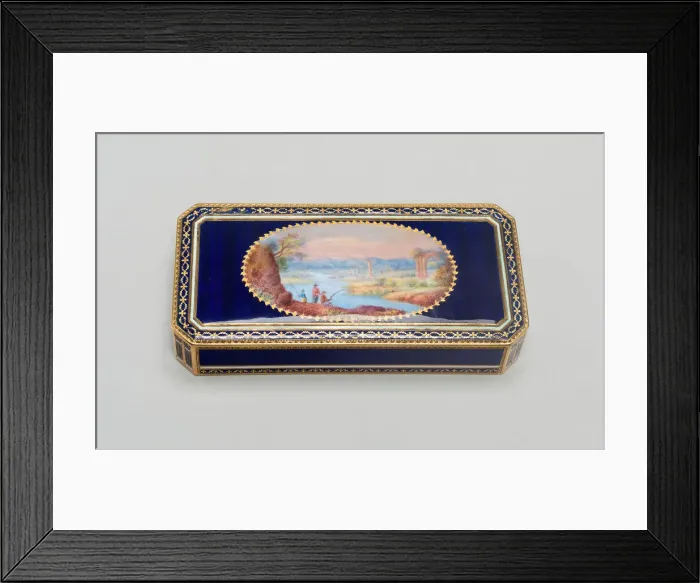 Framed Print : Snuff Box, Switzerland, c. 1780 / 1810. Creator: Unknown Framed Print : Snuff Box, Switzerland, c. 1780 / 1810. Creator: Unknown