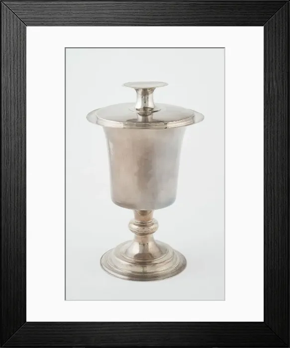 Framed Print : Chalice and Paten, London, 1639. Creator: Unknown Framed Print : Chalice and Paten, London, 1639. Creator: Unknown
