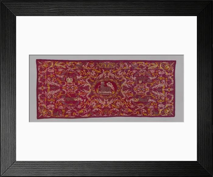 Framed Print : Antependium, Italy, 19th century. Creator: Unknown
