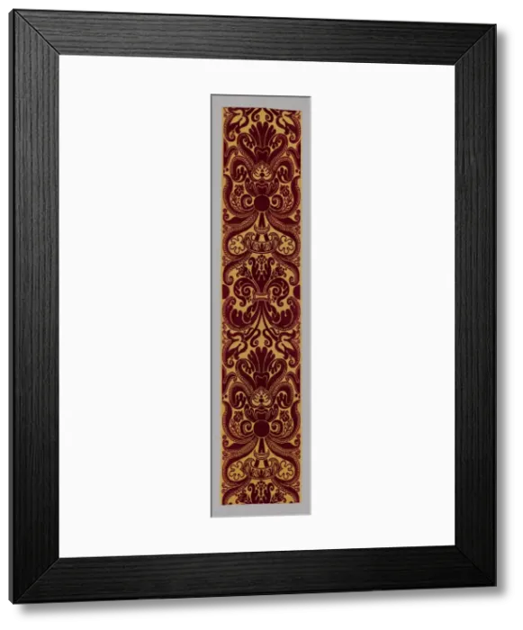 Framed Print : Panel from the Davanzati Palace, Florence, c. 1625. Creator: Unknown Framed Print : Panel from the Davanzati Palace, Florence, c. 1625. Creator: Unknown