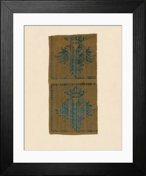 Framed Print : Fragment, Lucca, c. 1400. Creator: Unknown Framed Print : Fragment, Lucca, c. 1400. Creator: Unknown