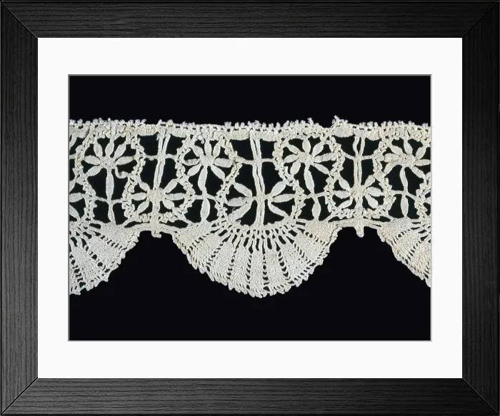 Framed Print : Fragment (Border), Italy, 1601 / 50. Creator: Unknown Framed Print : Fragment (Border), Italy, 1601 / 50. Creator: Unknown