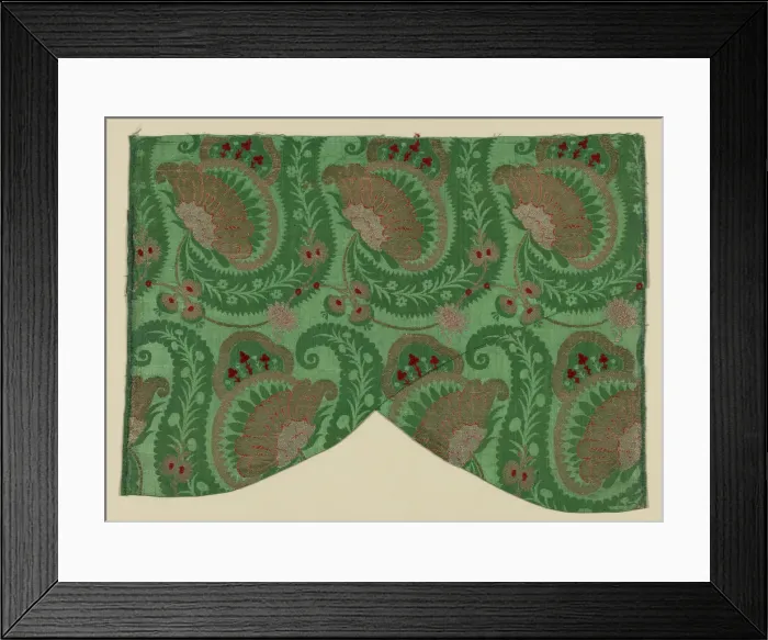 Framed Print : Fragment, Italy, 1701 / 25. Creator: Unknown Framed Print : Fragment, Italy, 1701 / 25. Creator: Unknown