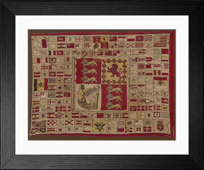 Framed Print : Panel, England, 1840s. Creator: Unknown Framed Print : Panel, England, 1840s. Creator: Unknown