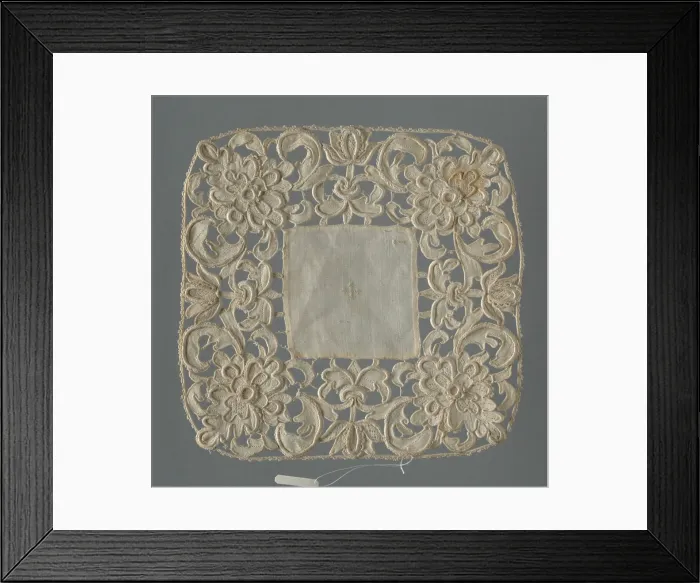 Framed Print : Chalice Cover, Italy, Late 19th century. Creator: Unknown Framed Print : Chalice Cover, Italy, Late 19th century. Creator: Unknown