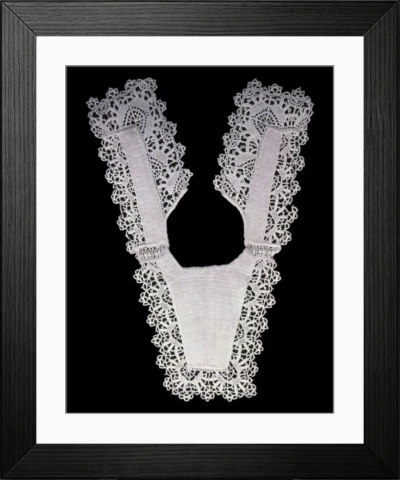 Framed Print : Collar, Italy, probably 1750 / 1800. Creator: Unknown Framed Print : Collar, Italy, probably 1750 / 1800. Creator: Unknown