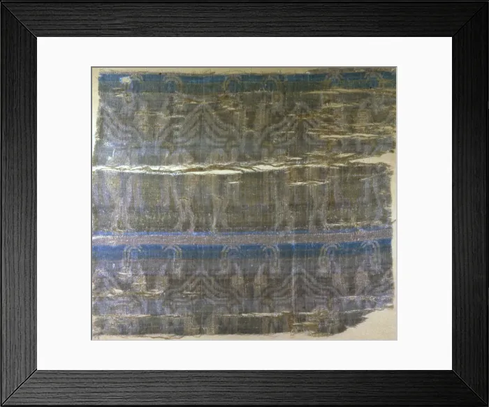 Framed Print : Fragment, Sicilia, 7th / 8th century. Creator: Unknown Framed Print : Fragment, Sicilia, 7th / 8th century. Creator: Unknown