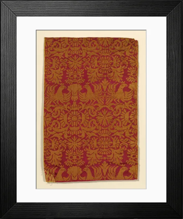 Framed Print : Fragment, Italy, 17th century. Creator: Unknown Framed Print : Fragment, Italy, 17th century. Creator: Unknown