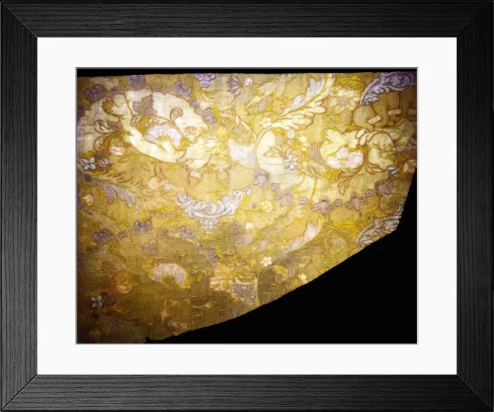 Framed Print : Panel from a Cope, Venice, 1708 / 10. Creator: Unknown Framed Print : Panel from a Cope, Venice, 1708 / 10. Creator: Unknown