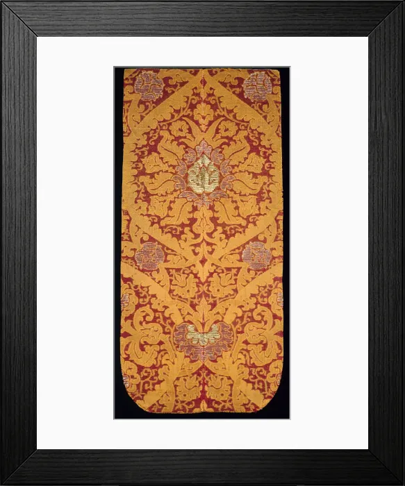Framed Print : Chasuble (Back Only), Italy, 16th century. Creator: Unknown Framed Print : Chasuble (Back Only), Italy, 16th century. Creator: Unknown