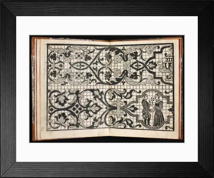 Framed Print : L Honesto Essempio (The Accurate Example), Venice, 1556. Creator: Matteo Pagani